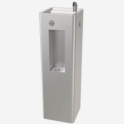 AquaGo 1043- MURDOCK ECO Outdoor Pedestal Drinking Fountain & Bottle Filler-Push Button, Child Height  33"High